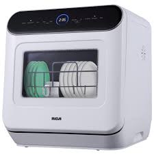 Lave-Vaisselle de Comptoir Portable 22" avec R&eacute;servoir d'Eau Int&eacute;gr&eacute; de 6 L Blanc *PRODUIT NEUF* RCA ( RDW3216 )