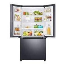 R&eacute;frig&eacute;rateur &agrave; Profondeur de Comptoir de 17,5 pi&sup3; / 33 po en Acier Inoxydable Noir *PRODUIT NEUF* Samsung ( RF18A5101SG )