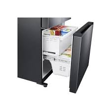 R&eacute;frig&eacute;rateur &agrave; Profondeur de Comptoir de 17,5 pi&sup3; / 33 po en Acier Inoxydable Noir *PRODUIT NEUF* Samsung ( RF18A5101SG )