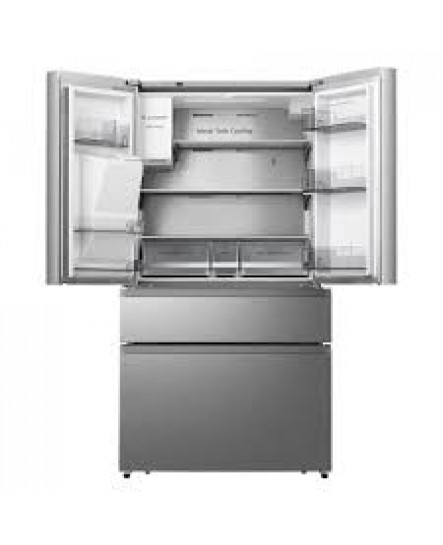 Réfrigérateur à Portes Françaises de 19.1 pi³ à Profondeur de Comptoir Titane Hisense ( RF200D4CSE )