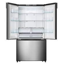 R&eacute;frig&eacute;rateur &agrave; profondeur de comptoir de 21 Pi&sup3; / 36" en Acier Inoxydable avec Distributeur Eau / Glace Hisense ( RF208N6CSE )