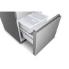 R&eacute;frig&eacute;rateur de 30 po / 21 Pi&sup3; &agrave; Porte Fran&ccedil;aise en Acier Inoxydable Hisense ( RF21A3FSE )