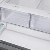 Samsung 22 cu. ft. Smart 3-Door French Door Refrigerator with External Water Dispenser in Stainless steel ( RF22A4221SR )