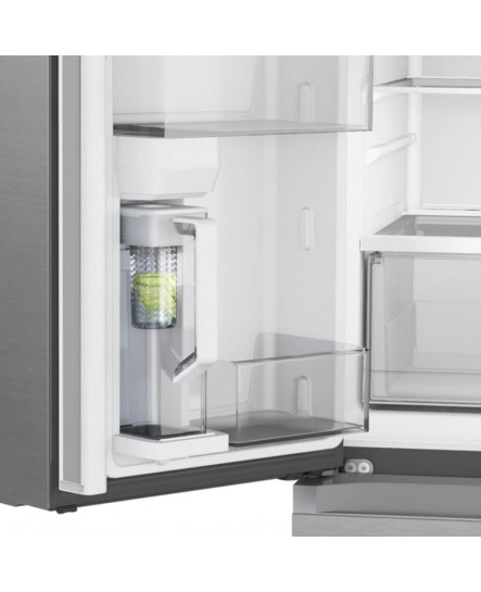 Réfrigérateur à Profondeur de Comptoir de 22,9 pi³ / 36" avec Pichet à Remplissage Automatique en Acier Inoxydable de Samsung ( RF23BB8200QLAA )