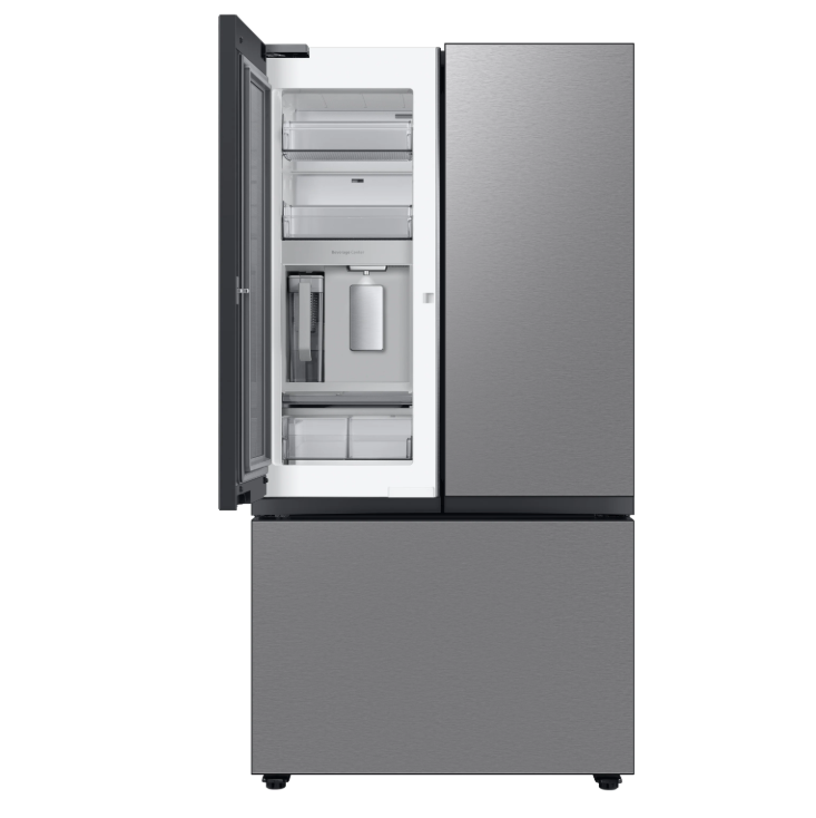 Réfrigérateur de 24 pi³ / 36" à Profondeur de Comptoir Distributeur de Glace / Eau en Acier Inoxydable BESPOKE *PRODUIT NEUF* Bespoke Samsung ( RF24BB6600QLAA )