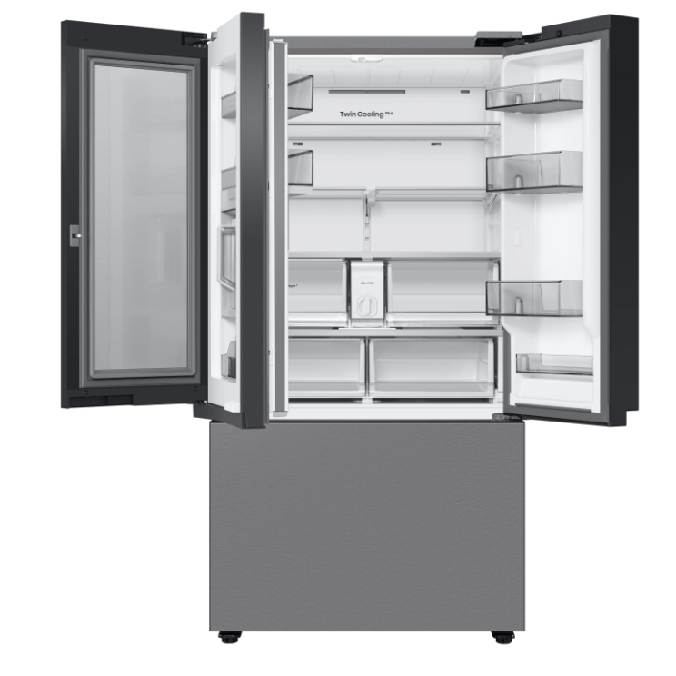 Réfrigérateur de 24 pi³ / 36" à Profondeur de Comptoir Distributeur de Glace / Eau en Acier Inoxydable BESPOKE *PRODUIT NEUF* Bespoke Samsung ( RF24BB6600QLAA )