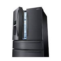 R&eacute;frig&eacute;rateur de 24,7 pi&sup3; / 33" en Acier Inoxydable Noir -PRODUIT NEUF- Samsung ( RF25HMIDBSG )