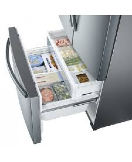 Réfrigérateur de 25,5 pi³ / 33 po avec Distributeur glaçons/eau de Samsung ( RF26J7510SR )