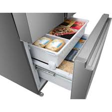 R&eacute;frig&eacute;rateur de 26,6 pi&sup3; / 36" Titane Hisense ( RF27A3FSE )