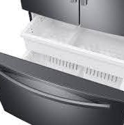 R&eacute;frig&eacute;rateur de 27 pi&sup3; / 36 po avec distributeur de gla&ccedil;ons/eau en Acier Inoxydable Noir *PRODUIT NEUF* Samsung ( RF27T5201SG )