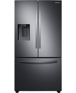 Réfrigérateur de 27 pi³ / 36 po avec distributeur de glaçons/eau en Acier Inoxydable Noir de Samsung ( RF27T5201SG )