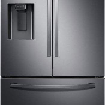 R&eacute;frig&eacute;rateur de 27 pi&sup3; / 36 po avec distributeur de gla&ccedil;ons/eau en Acier Inoxydable Noir *PRODUIT NEUF* Samsung ( RF27T5201SG )