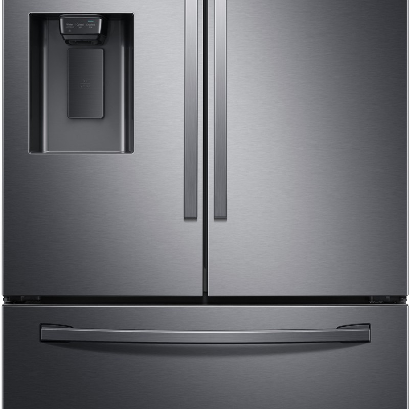 R&eacute;frig&eacute;rateur de 27 pi&sup3; / 36 po avec distributeur de gla&ccedil;ons/eau en Acier Inoxydable Noir *PRODUIT NEUF* Samsung ( RF27T5201SG )