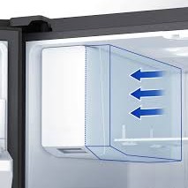 R&eacute;frig&eacute;rateur Avec Connectivit&eacute; Wi-Fi de 28,5 Pi&sup3; En Acier Inoxydable Noir Samsung ( RF28R6201SG )