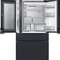 R&eacute;frig&eacute;rateur de 28,6 pi&sup3; / 36" &agrave; 4 portes avec Distributeur d'Eau et de Gla&ccedil;ons Noir BESPOKE Samsung ( RF29BB89008MAC )