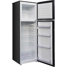 Réfrigérateur Compact Retro de 10 Pi³ à 2 portes avec Congélateur Noir *PRODUIT NEUF* RCA ( RFR1055-BLACK )