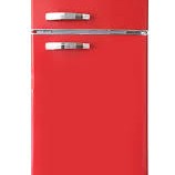 R&eacute;frig&eacute;rateur Retro Compact de 7.5 Pi&sup3; &agrave; 2 portes avec Cong&eacute;lateur Rouge *PRODUIT NEUF* RCA ( RFR786-RED )