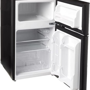 R&eacute;frig&eacute;rateur & Cong&eacute;lateur Compact de 3,2 pi&sup3; / 2 portes Noir *PRODUIT NEUF* RCA ( RFR835-G-BLACK )