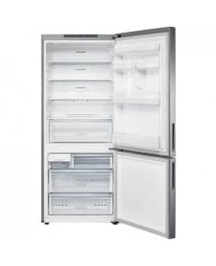 Réfrigérateur à congélateur inférieur de Profondeur Comptoir de 15 pi³ / 28 po en Acier inoxydable de Samsung ( RL1505SBASR )