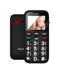 Téléphone Portable Quadribandes à Gros Boutons / Grand Clavier Déverrouillé *PRODUIT NEUF* RCA ( RLTP169-B-BLACK )