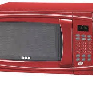 Four &agrave; Micro-ondes de comptoir de 1.1 pi&sup3; / 1000 watts Rouge *PRODUIT NEUF* RCA ( RMW1112-RED )