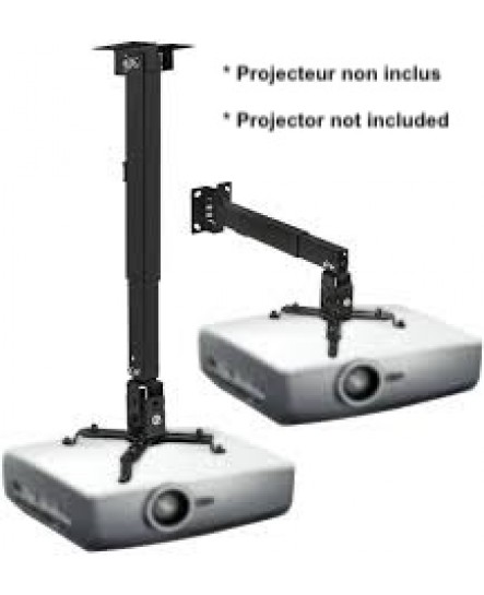 Support Universel de Table et de Plafond pour Projecteur Noir *PRODUIT NEUF* RCA ( RPJM030 )