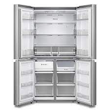 R&eacute;frig&eacute;rateur 21.5 pi&sup3; / 36" &agrave; 4 Portes en Acier Inoxydables Hisense ( RQ22N6ASD )