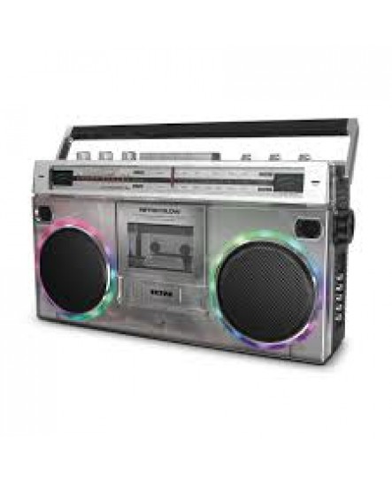 Retro Glow Boombox Sans-Fil ION ( RetroBoomBox )