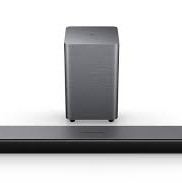 Barre de Son 2.1 canaux Dolby Atmos de 220 W avec Haut-Parleur d'Extr&ecirc;mes Graves sans Fil de TCL ( S55H5 )