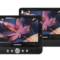 Lecteur DVD Portatif avec Double &Eacute;crans LCD 9" Sylvania ( SDVD9957 )