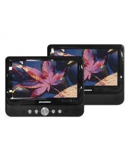 Lecteur DVD Portatif avec Double Écrans LCD 9" Sylvania ( SDVD9957 )