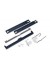 Ensemble de Superposition pour Laveuse / Sécheuse de 27" Acier Blau Marine Samsung ( SKK-9MCD ) 