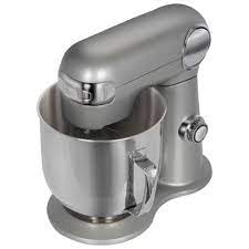 Batteur sur Socle &agrave; T&ecirc;te Inclinable 6,5 pintes / 600 W Argent&eacute; Precision Master Pro de Cuisinart ( SM-65BC )