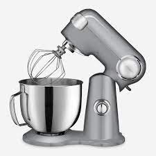 Batteur sur Socle &agrave; T&ecirc;te Inclinable 6,5 pintes / 600 W Argent&eacute; Precision Master Pro de Cuisinart ( SM-65BC )