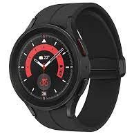 Montre Intelligente Galaxy Watch5 Pro de 45 mm GPS avec Moniteur de Fr&eacute;quence Cardiaque Noir Samsung ( SM-R920NZKAXAC )