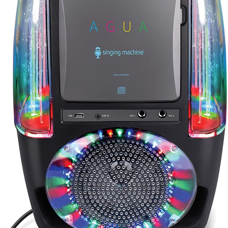 Syst&egrave;me de Karaok&eacute; avec Fontaines Dansantes Singing Machine ( SML605BK )