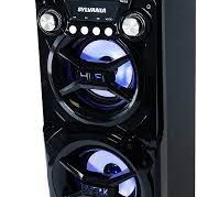 Haut-parleur Portable Bluetooth LED Noir Sylvania ( SP328-B-BLACK )