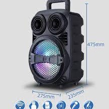 Haut-parleur Bluetooth Portable avec &Eacute;clairage LED de Couleur Sylvania ( SP740-B )