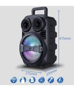 Haut-parleur Bluetooth Portable avec Éclairage LED de Couleur Sylvania ( SP740-B )