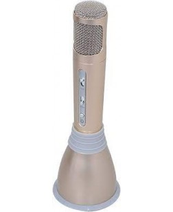 Haut-Parleur et Microphone Karaoké Bluetooth Sylvania ( SPMC100-B-GOLD )