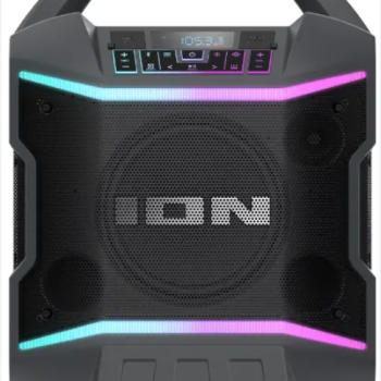 Syst&egrave;me de Karaok&eacute; avec Microphone et Radio Party Boom Plus Ion ( SPORTBOOMXUS )