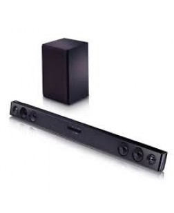 Barre de son 2.1 Canaux / 300W avec Caisson d'Extrême Grave sans Fil Noir LG ( SQC2 )