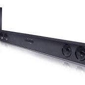 Barre de son 2.1 Canaux / 300W avec Caisson d'Extr&ecirc;me Grave sans Fil Noir LG ( SQC2 )