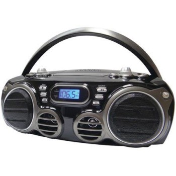 Radio Boom Box portative Bluetooth CD Radio AM / FM Sylvania ( SRCD682BT )