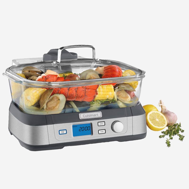 Cuit-vapeur num&eacute;rique en verre CookFresh Cuisinart ( STM-1000C )