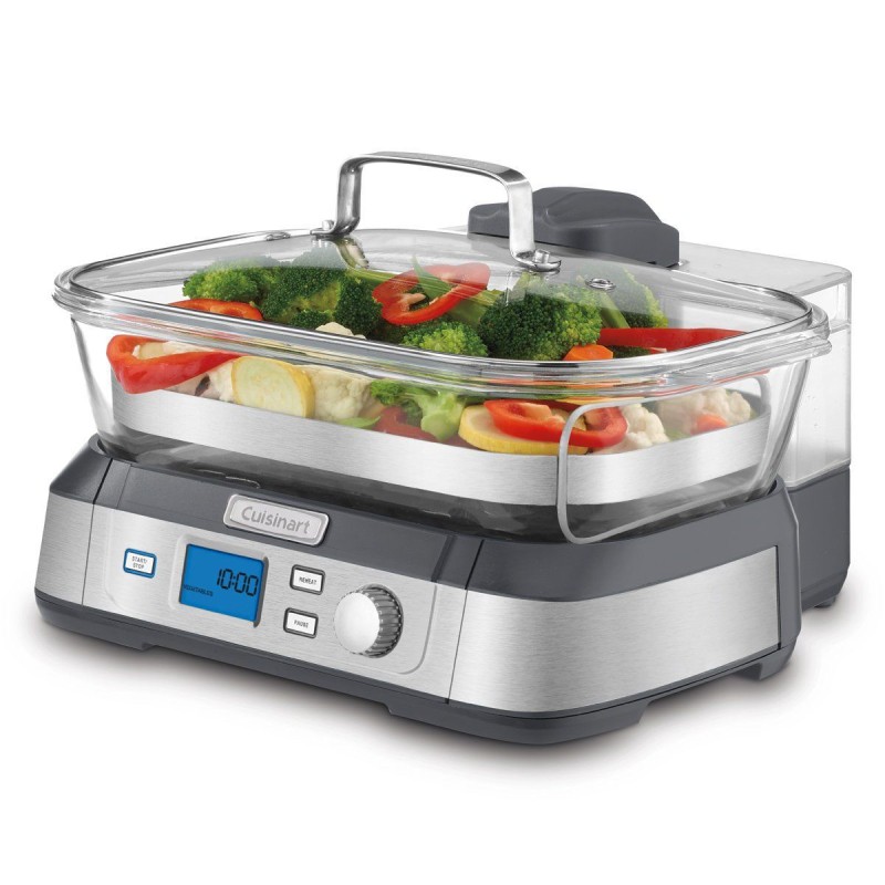 Cuit-vapeur num&eacute;rique en verre CookFresh Cuisinart ( STM-1000C )