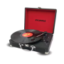 Tourne-Disque Portable Bluetooth dans une Valise Noire Sylvania ( STT104BT-BLACK )