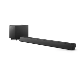 Barre de Son 2,1 Canaux / 140W avec Haut-Parleur d'Extr&ecirc;mes Graves sans Fil de Philips ( TAB5306/37 )