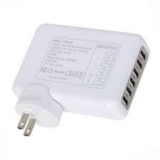 Chargeur de Voyage USB &agrave; 6 ports Tout en Un ( TC02 )