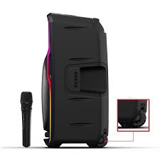 Haut-Parleur Bluetooth &agrave; &Eacute;clairage LED avec Support et Microphone Sans Fil ION ( TOTALPAAPEX )